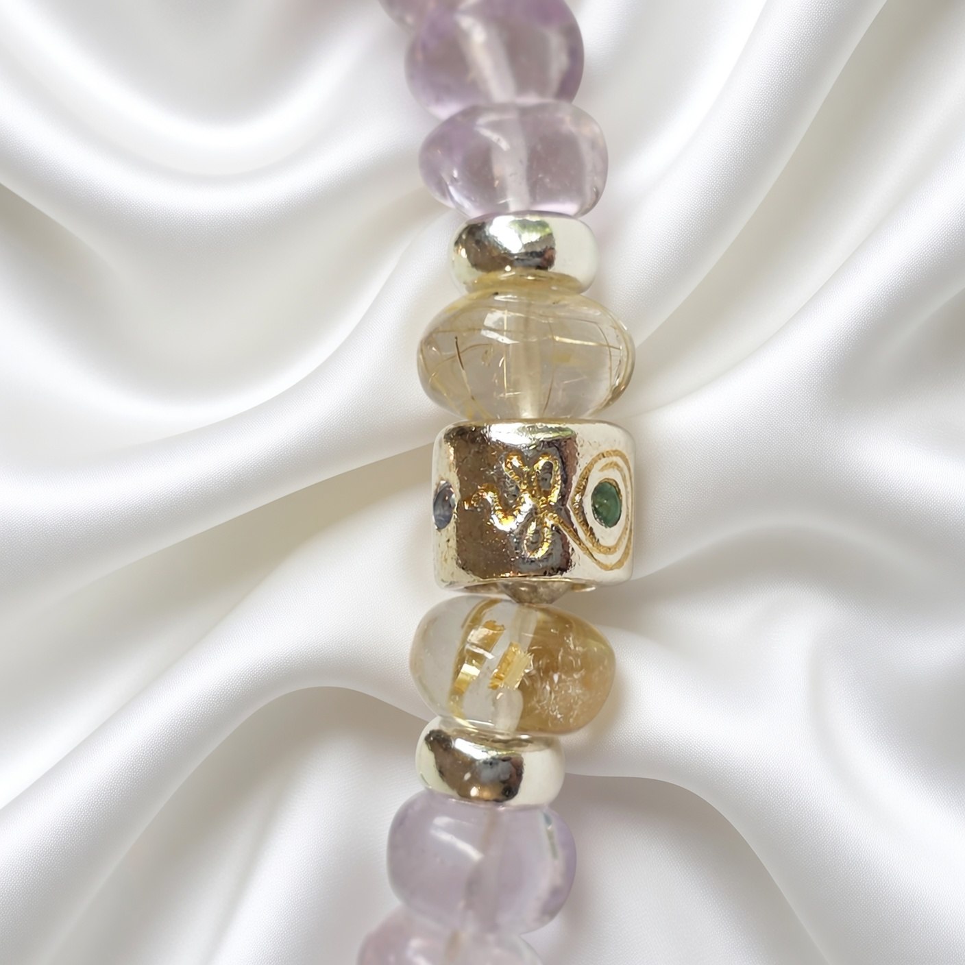 Ascension Bracelet master bead detail