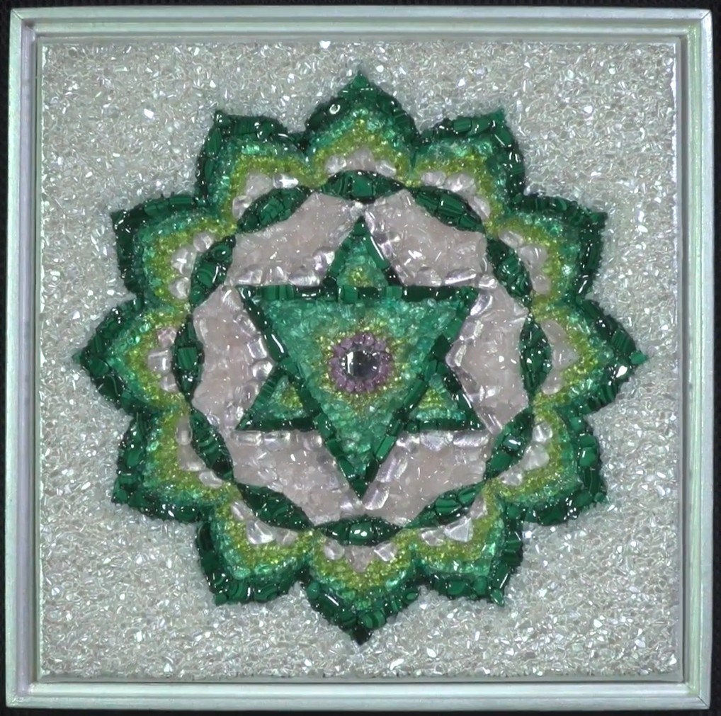Compassion 3D Gemstone Mosaic